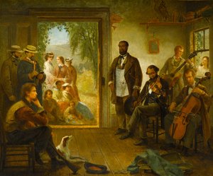 The Musicale, Berber Dükkanı, Trenton Şelalesi, New York, 1866