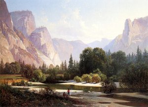 Paiute Kızılderili Kampı, Yosemite, 1890