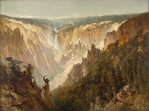 Yellowstone Büyük Kanyonu, 1884 dolayları