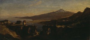 Etna Dağı (Sigara İçme) ile Sicilya, Taormina