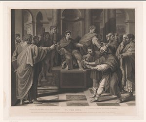 Elymas, Pavlus tarafından körlükle vuruldu Büyücü Elymas körlükle vurdu (nesnedeki başlık) Raphael