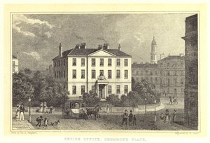 Vergi Dairesi, Drummond Yeri (gravür) by Thomas Hosmer (after) Shepherd
