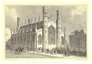St Paul Şapeli, York Place (gravür)