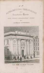 Olağanüstü Olayların Alfabetik Kronolojisi by Thomas Hosmer Shepherd