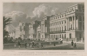 Cumberland Terrace, Regent's Park, Londra by Thomas Hosmer Shepherd