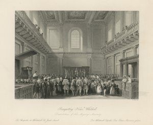 Majestelerinin Maundy Dağılımı by Thomas Hosmer Shepherd