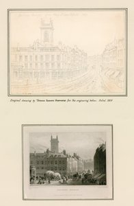 Holborn Köprüsü, Londra by Thomas Hosmer Shepherd