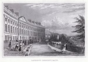Lansdown Hilal, Banyo (gravür) by Thomas Hosmer Shepherd