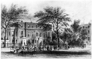 Bayan Montagus Evi, Portman Meydanı, Londra, 19. yüzyıl 1907 by Thomas Hosmer Shepherd