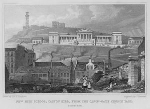 Yeni Lise, Calton Hill, Canon-Gate Church Yard, Edinburgh