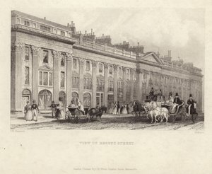 Regent Sokağı by Thomas Hosmer Shepherd