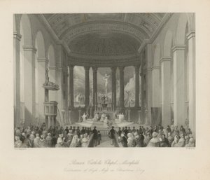 Moorfields Roma Katolik Kilisesi by Thomas Hosmer Shepherd