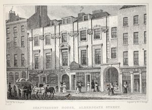Shaftesbury House, Aldersgate Caddesi, 