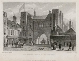 Aziz John Kapısı, Clerkenwell by Thomas Hosmer Shepherd