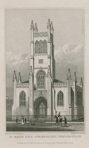 ಸೇಂಟ್ ಮಾರ್ಕ್ಸ್ ಚರ್ಚ್, ಕ್ಲರ್ಕೆನ್ವೆಲ್ ಟರ್ಕ್ by Thomas Hosmer Shepherd