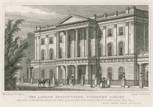 Londra Kurumu, Finsbury Sirki by Thomas Hosmer Shepherd