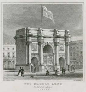 Mermer Kemer, Buckingham Sarayı by Thomas Hosmer Shepherd