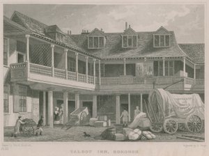 Tabard Inn, Southwark by Thomas Hosmer Shepherd