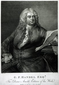 George Frederick Handel (1685-1759), William Bromley (1769-1842) tarafından Doktor Arnold