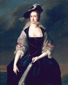 Leydi Frances Courtenay, c.1741 by Thomas Hudson