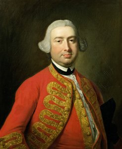 John Beard'ın portresi (c.1717-91), aktör ve vokalist