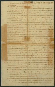 Bağımsızlık Bildirgesi Taslağı, 4 Temmuz 1776