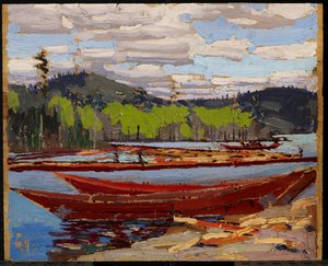Tekneler, Yaz 1916 by Tom Thomson