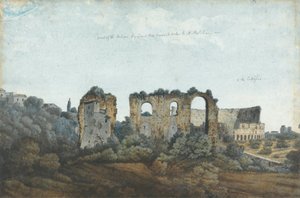 Claudian Su Kemeri ve Kolezyum by Thomas Jones