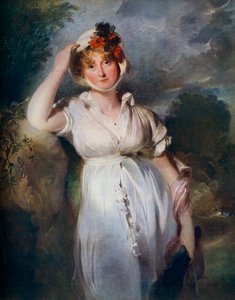 Brunswickli Caroline Amelia Elizabeth, c1788-1810, 1912. by Thomas Lawrence
