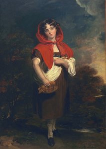 Emily Anderson: Kırmızı Başlıklı Kız, 1821 dolayları by Thomas Lawrence