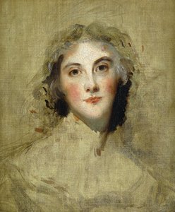 Bir Hanımefendinin Başı, by Thomas Lawrence