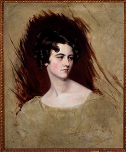 Sir Thomas Lawrence (1769-1830) tarafından Metternich Prensesi Clementine Portresi by Thomas Lawrence