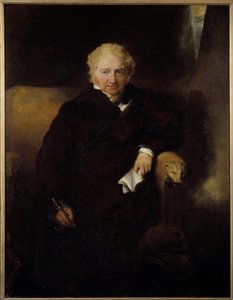 Ressamın Portresi Henri Fussli (veya Fuseli) (1741-1825) Sir Thomas Lawrence (1769-1830) tablosu 19. yüzyıl Güneşi. 1042x1,09 m Bayonne, Musee Bonnat by Thomas Lawrence