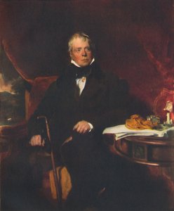 Sir Walter Scott, 1771-1832, 1820-1826, 1942. by Thomas Lawrence