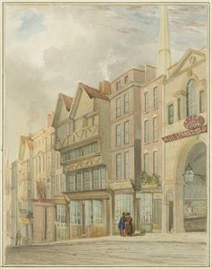 Pazar Kapısı ile High Street by Thomas Leeson the Elder Rowbotham