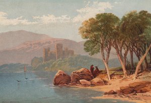 İskoçya, Loch Ness (renkli taş) by Thomas Leeson the Elder Rowbotham