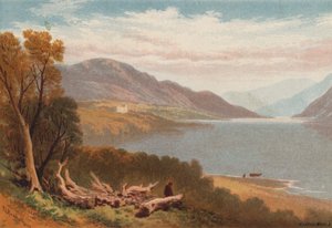 İngiliz Gölleri, Ullswater (renkli taş) by Thomas Leeson the Elder Rowbotham