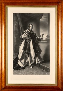 Ekselansları Prens Consort (mezzotint) by Thomas Lewis Atkinson