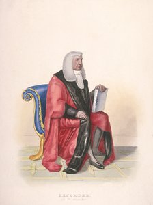 Londra Şehri Kaydedicisi, Sir John Silvester, sivil kostümlü, 1825