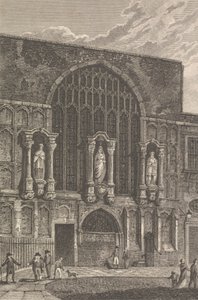 Guildhall'daki St. Magdelen Şapeli'nin görünümü