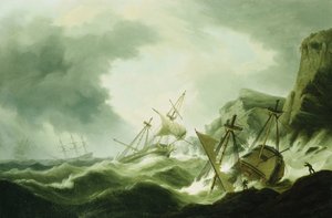 Bir Gemi Enkazı, by Thomas Luny