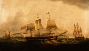 Dover nakliye by Thomas Luny