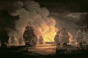 Cezayir Savaşı, 27 Ağustos 1816, 1825 dolayları (tuval üzerine yağlı boya)