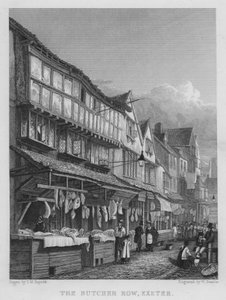 Kasap Sırası, Exeter (gravür)