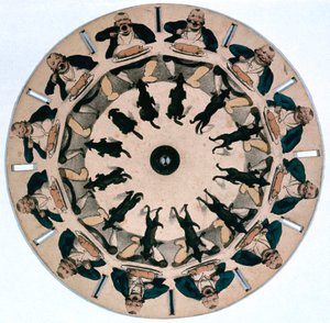 Fantascope diski, 1833.
