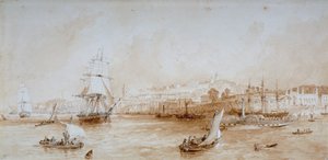 Gravesend, Kent, c1830 by Thomas Mann Baynes