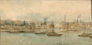 13 bölümden Thames Nehri, Kuzey Yakası Panoraması