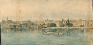 13 bölümden Thames Nehri, Kuzey Yakası Panoraması