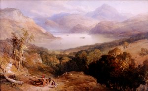 Ullswater, yaklaşık 1842 (Suluboya ve guaj)