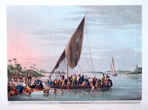 Nedssili Yakınında Feribot, 1801 by Thomas Milton